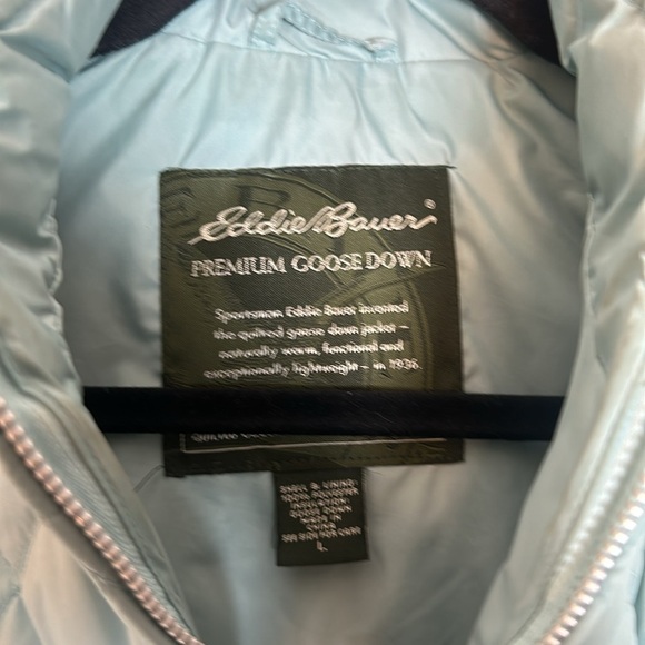 EDDIE BAUER GOOSE DOWN VEST SIZE(L) - Picture 6 of 7